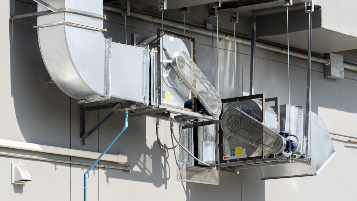 Industrial air conditioning and ventilation system